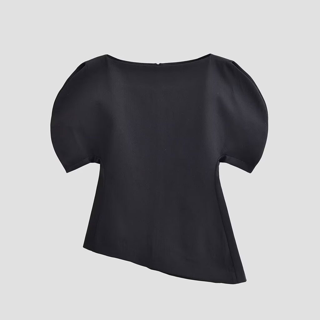 Women Clothing Puff Short Sleeve Women Top