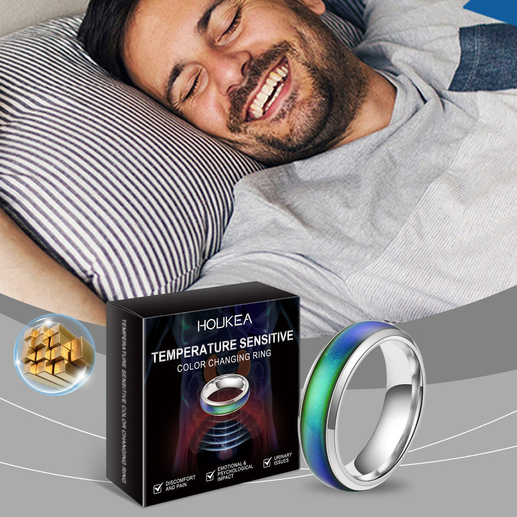 Color Changing Ring Everyday Portable Stylish Elegant Accessory Men's Body Care Ring