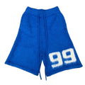 Mohair Shorts Royal Blue