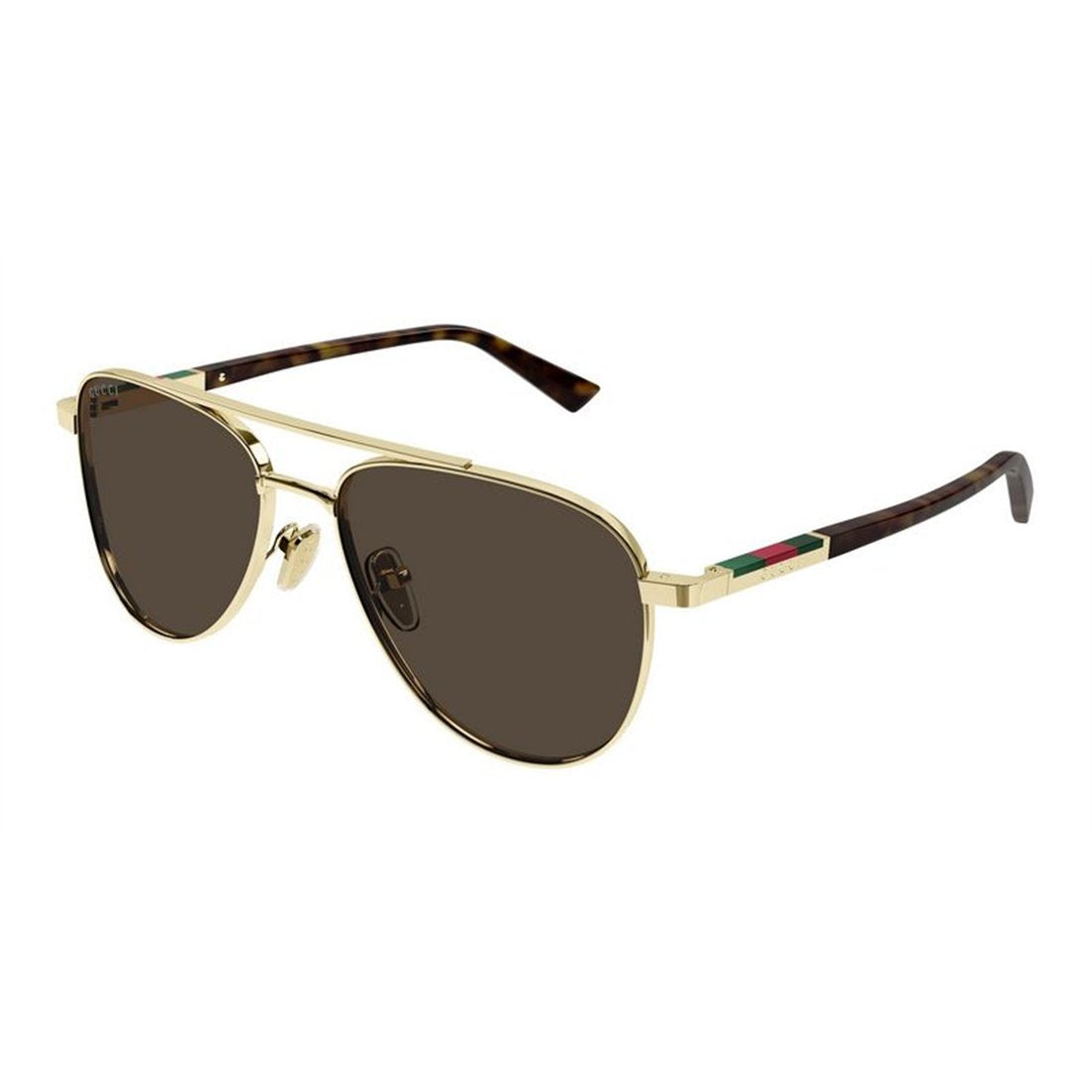 GUCCI Stylish Metal Frame Sunglasses for Men