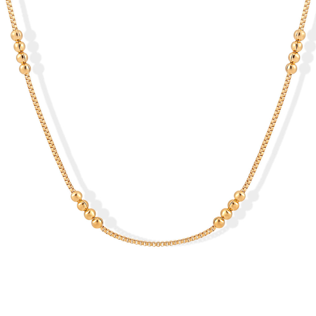 Women's Buckle Room Bead Fashion Electroplated Clavicle Necklaces