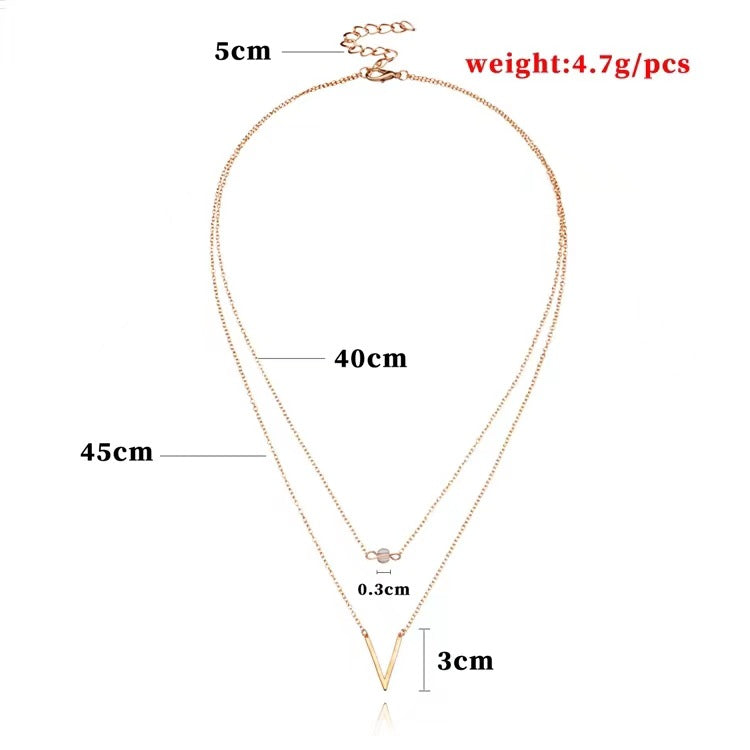 Women's Fashionable Temperamental Clavicle Chain Simple Personality Necklaces