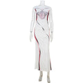 Women Clothing Crew Neck Sleeveless Slim Fit Fashionable High End Personalized Printed Sheath Dress Women