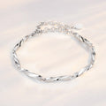 Women's & Men's Mobius Couple Style Minority Chain Fashion Bracelets