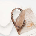 Men's Stylish Opening Adjustable Magnet Geometric Mesh Bracelet