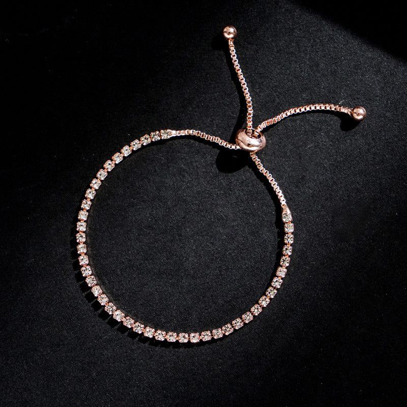 Women's Luxury Full Diamond Fashion High-grade Zircon Bracelet