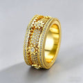 Women's & Men's Rotatable Gear Starry Fashion Ring