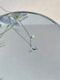 Women's French Fashionable Design Sense Frosty Style Special Interest Light Necklace