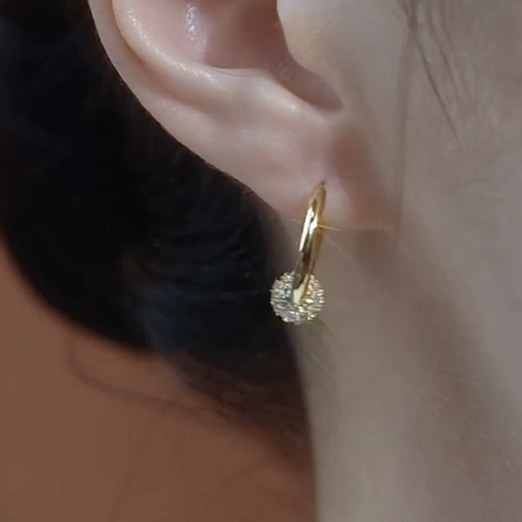 Women's Ball Ear Clip Fashion Temperament Small Personalized Exquisite Versatile For Earrings