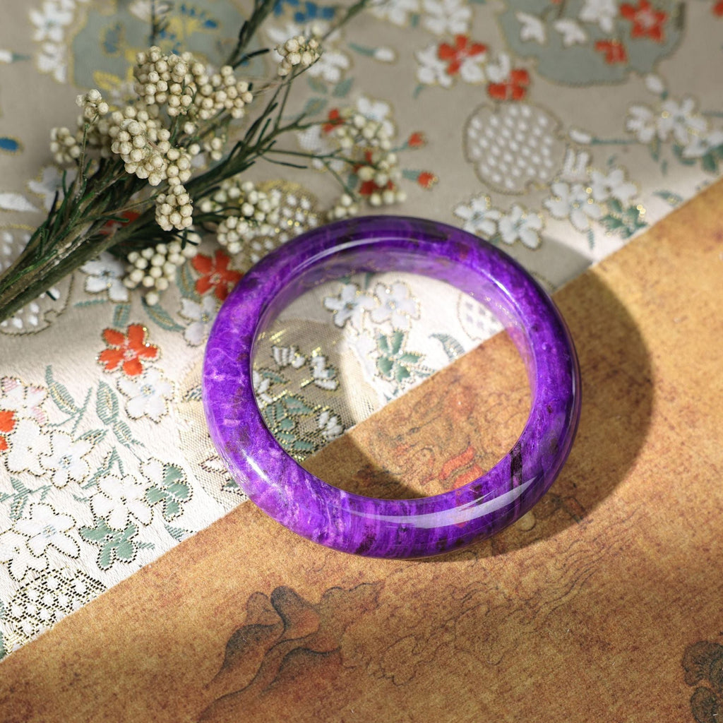 Women's Purple Royal Jade Simple Fashion Elegant Bracelet