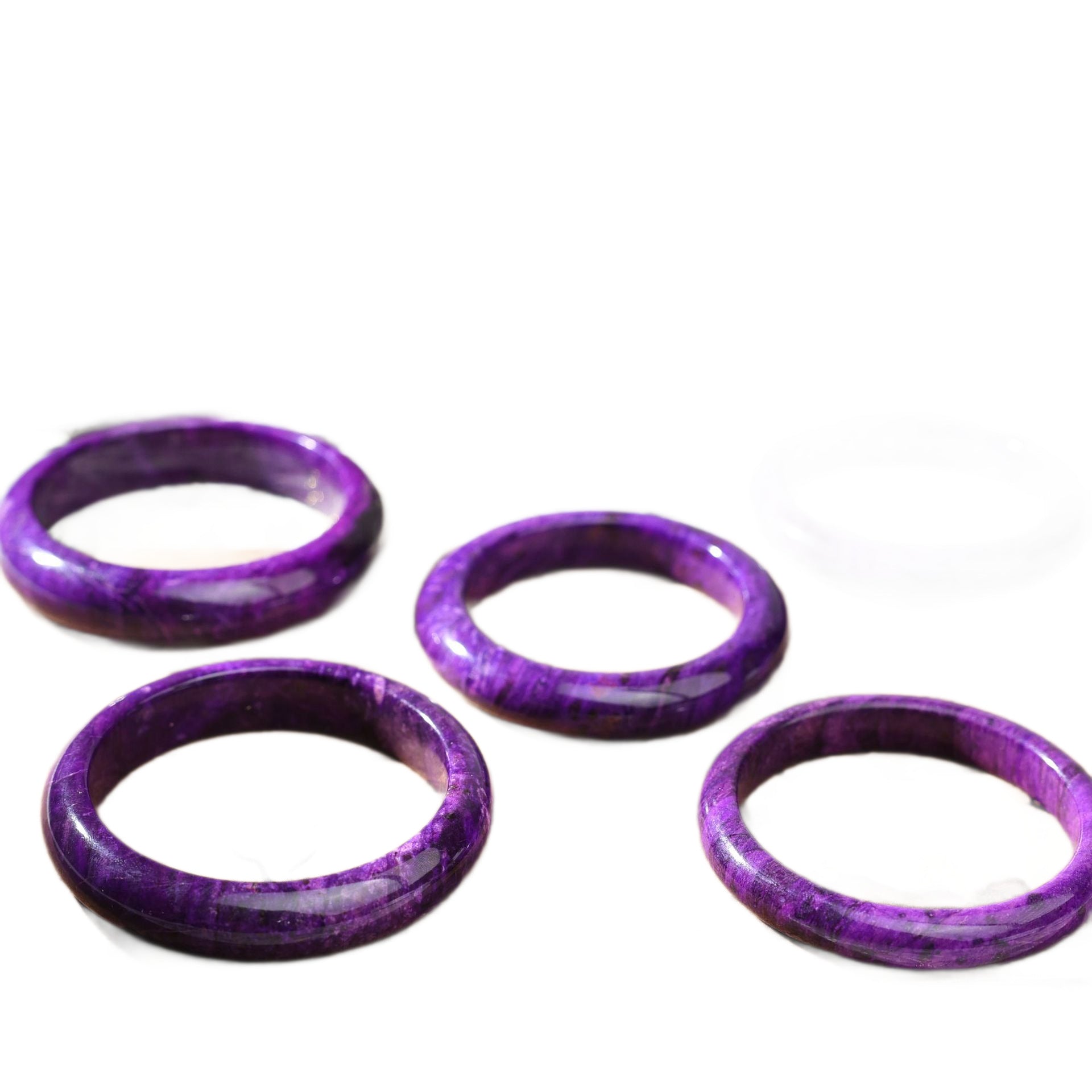 Women's Purple Royal Jade Simple Fashion Elegant Bracelet