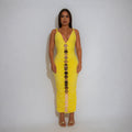 Women Clothing Sleeveless Sling Sheath Sexy Dress Fashionable Sleeveless Maxi Dress