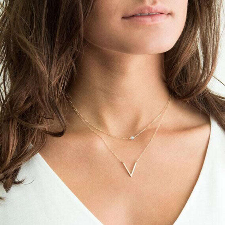 Women's Fashionable Temperamental Clavicle Chain Simple Personality Necklaces