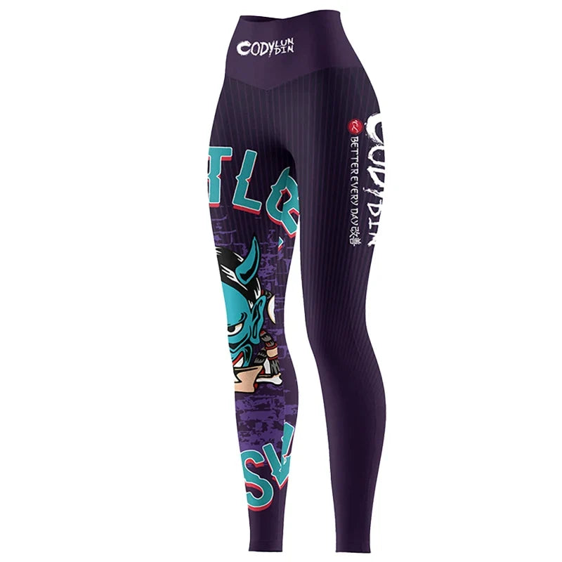 Cody Lunidn Fashion Cartoon Printing Clothes for Women MMA Fighting