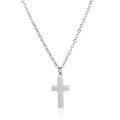 Stainless Steel Cross Necklace For Women Gold Silver Color Waterproof Chain Men Fashion Never Fade Jewelry Accessories
