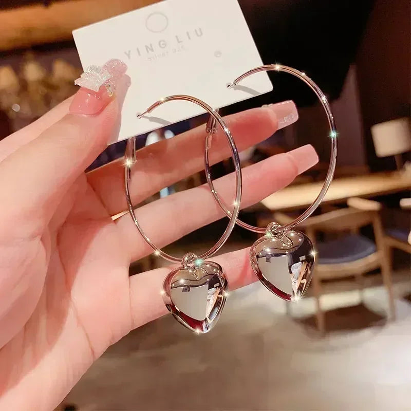 French High-end Brown Crystal Earrings For Women Fashion Luxurious Personalized Daily Accessories Prom jewelry Anniversary Gifts