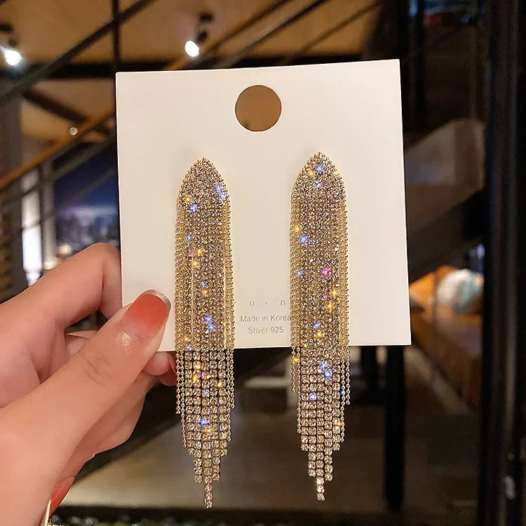 New Simple Metal Style Glossy Geometric Earrings For Women Fashionable Personalized Daily Accessory Party Jewelry Birthday Gifts