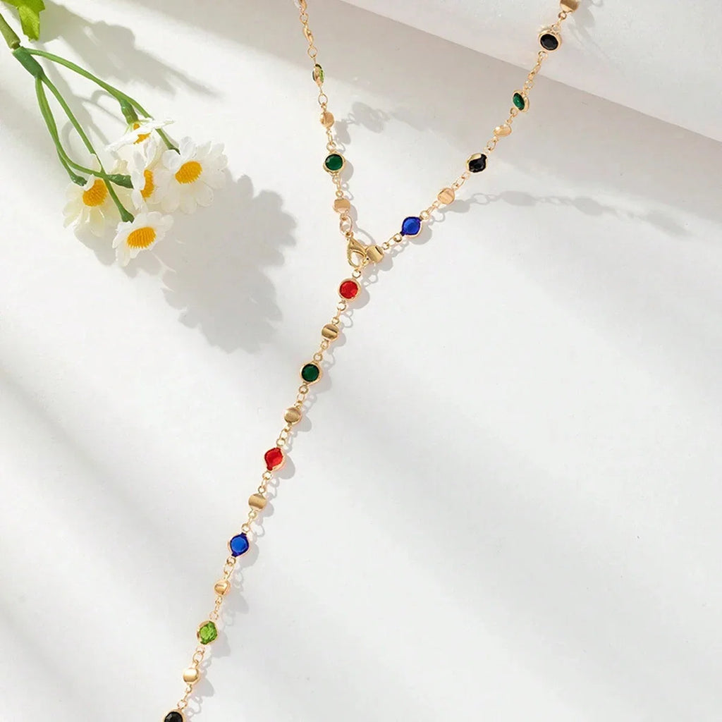 1PC Women's Fashion Trendy Geometric Necklace Jewelry Suitable for Date, Party, Festival Gifts-L71