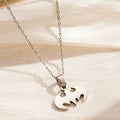 1pcs Men's Necklace Fashion Trend Personality Bat Pendant Necklace Pendant Daily Commute Casual Simple Accessories