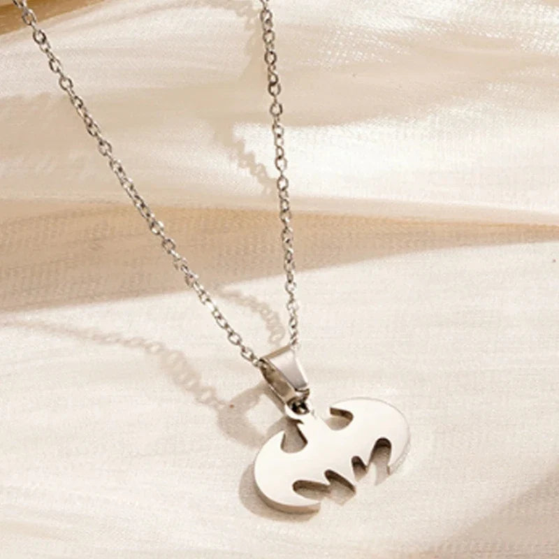 1pcs Men's Necklace Fashion Trend Personality Bat Pendant Necklace Pendant Daily Commute Casual Simple Accessories