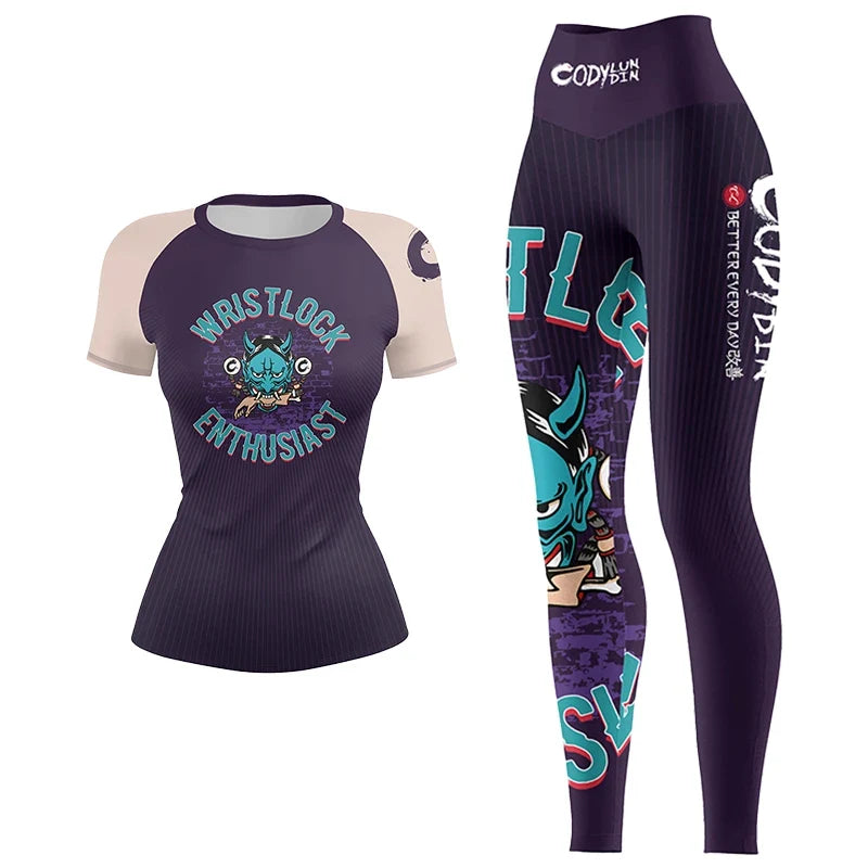 Cody Lunidn Fashion Cartoon Printing Clothes for Women MMA Fighting