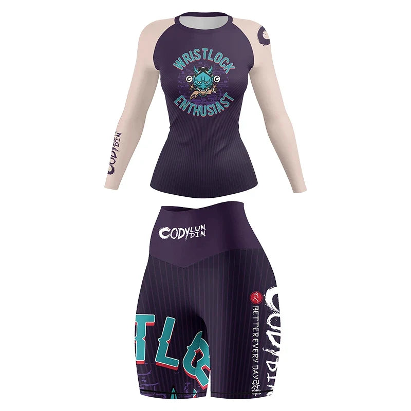 Cody Lunidn Fashion Cartoon Printing Clothes for Women MMA Fighting
