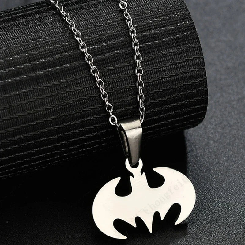 1pcs Men's Necklace Fashion Trend Personality Bat Pendant Necklace Pendant Daily Commute Casual Simple Accessories