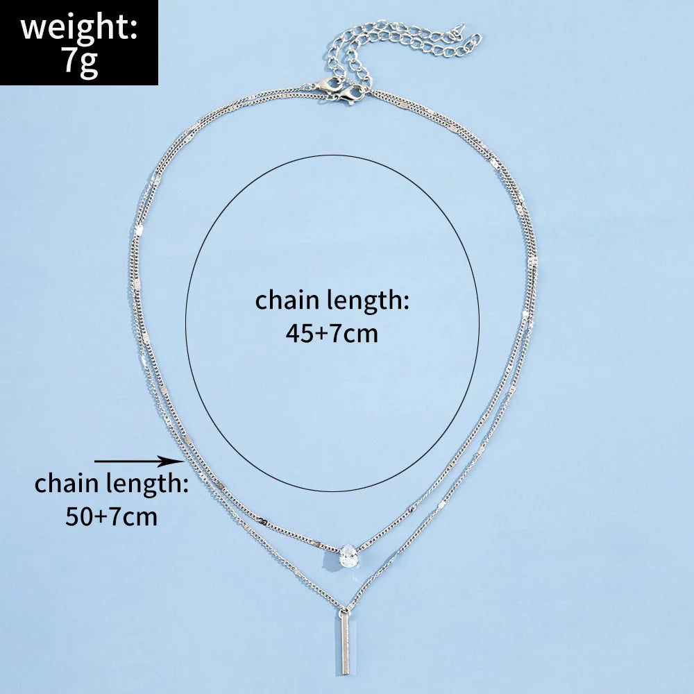 Fashion Imitation Pearls Necklace For Women Gold & Silver Color Adjustable Chain Choker Girls Simple Party Jewelry Accessories
