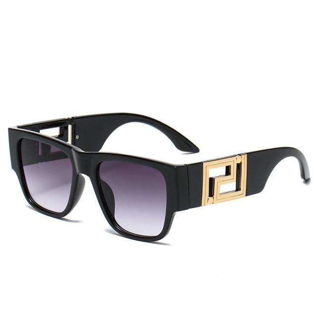 Classic Oversized & Square Shape Sunglasses Designer Style Vintage For Women & Men Fashionable Classic & Luxury Summer Outdoor Traveling  Sunglasses  Fashion Oversize Square Sunglasses