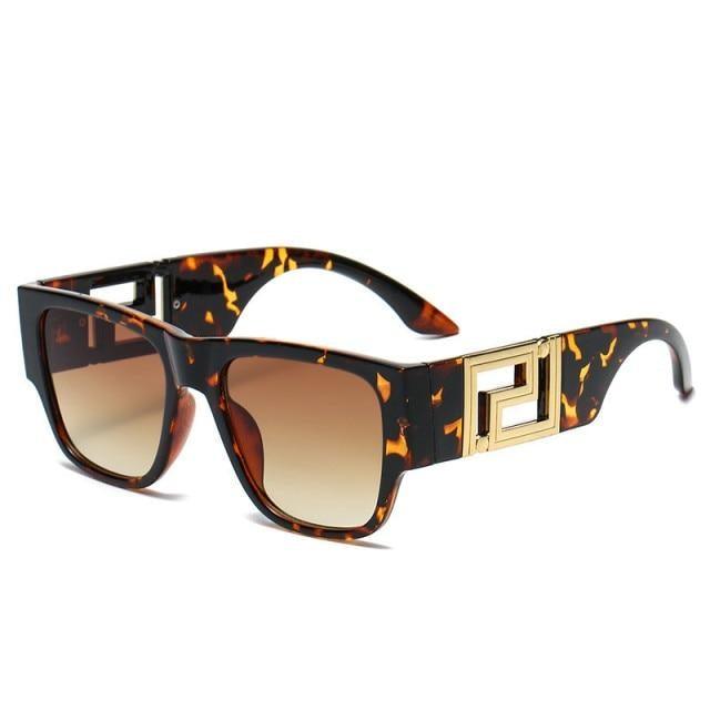 Classic Oversized & Square Shape Sunglasses Designer Style Vintage For Women & Men Fashionable Classic & Luxury Summer Outdoor Traveling  Sunglasses  Fashion Oversize Square Sunglasses