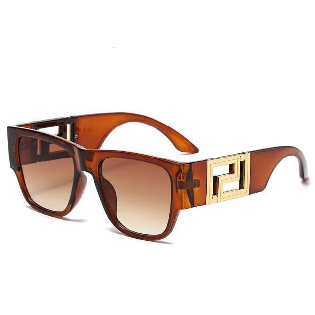 Classic Oversized & Square Shape Sunglasses Designer Style Vintage For Women & Men Fashionable Classic & Luxury Summer Outdoor Traveling  Sunglasses  Fashion Oversize Square Sunglasses