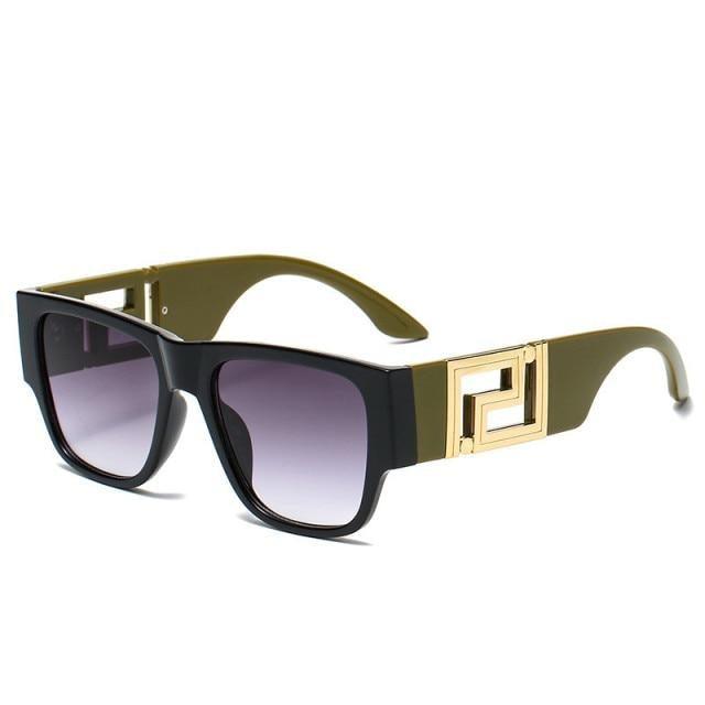 Classic Oversized & Square Shape Sunglasses Designer Style Vintage For Women & Men Fashionable Classic & Luxury Summer Outdoor Traveling  Sunglasses  Fashion Oversize Square Sunglasses