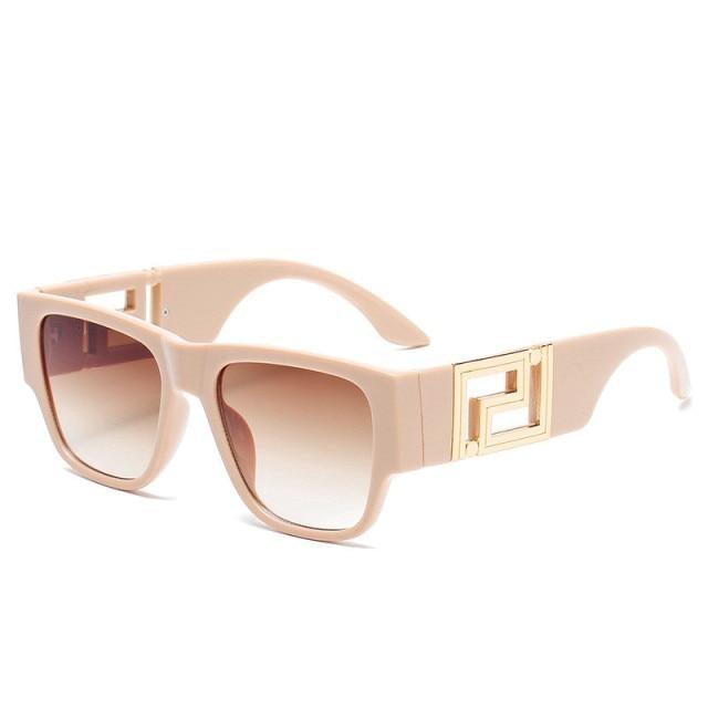 Classic Oversized & Square Shape Sunglasses Designer Style Vintage For Women & Men Fashionable Classic & Luxury Summer Outdoor Traveling  Sunglasses  Fashion Oversize Square Sunglasses