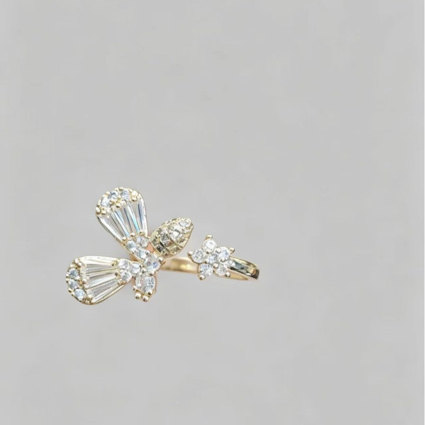 Fashionable Instagram-style Zircon Ring For Women