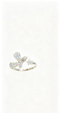 Fashionable Instagram-style Zircon Ring For Women